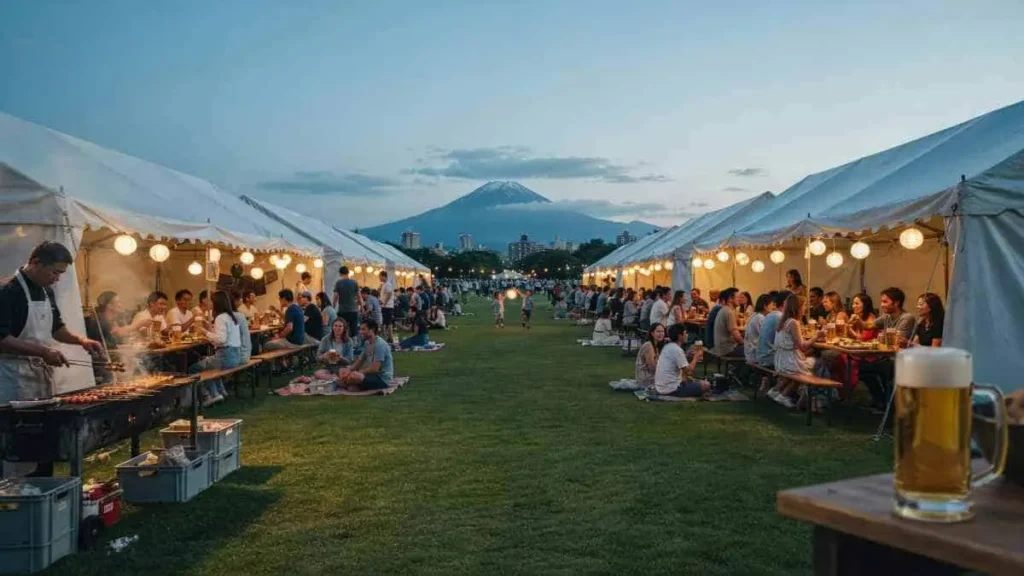 札幌の夏に楽しむ開放的なテラスレストラン